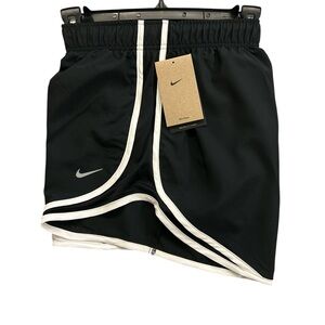 Nike Black Athletic Shorts with White Trim women's Running size Medium